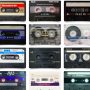Analog audio tape cassette nostalgia